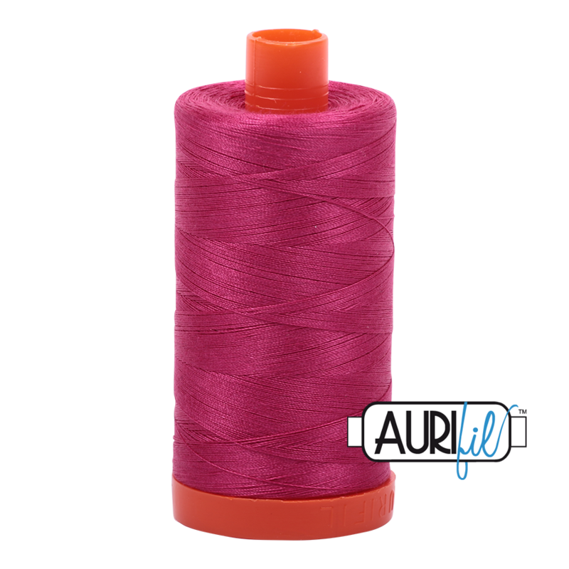 Col. #1100 Red Plum - Aurifil 50 Weight Col. #1100 Red Plum - Aurifil 50 Weight