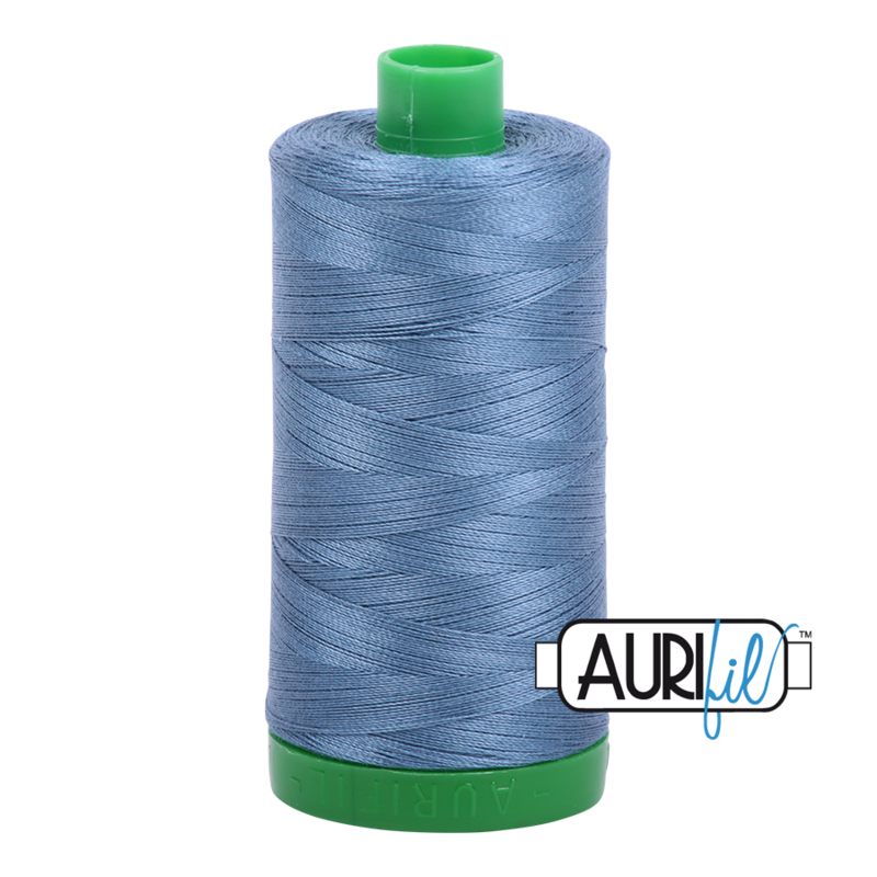 Col. #1126 Blue Grey - Aurifil 40 Weight Col. #1126 Blue Grey - Aurifil 40 Weight