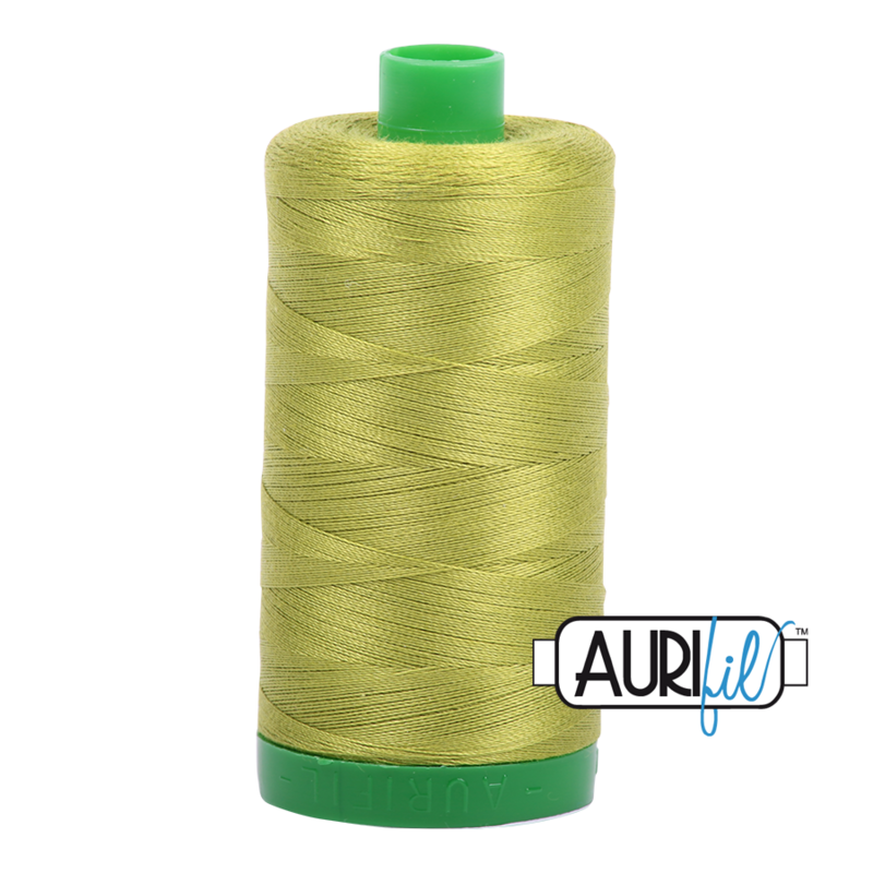 Col. #1147 Light Leaf Green - Aurifil 40 Weight Col. #1147 Light Leaf Green - Aurifil 40 Weight
