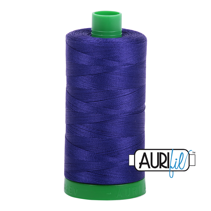 Col. #1200 Blue Violet - Aurifil 40 Weight