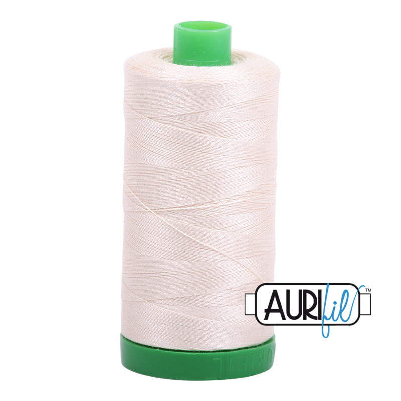 Col. #2000 Light Sand - Aurifil 40 Weight Col. #2000 Light Sand - Aurifil 40 Weight