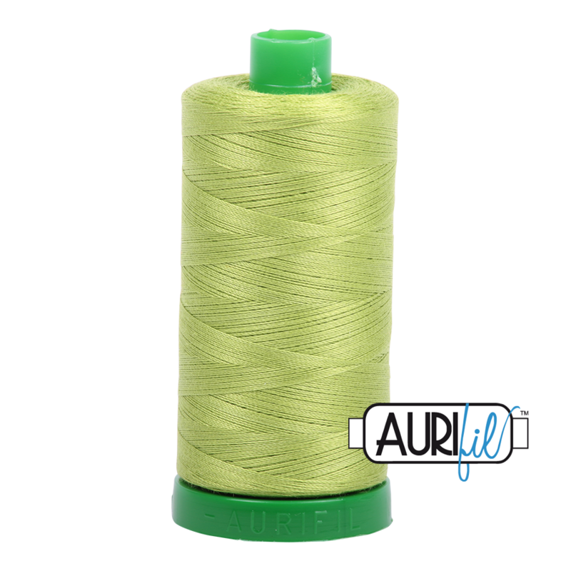 Col. #1231 Spring Green - Aurifil 40 Weight Col. #1231 Spring Green - Aurifil 40 Weight