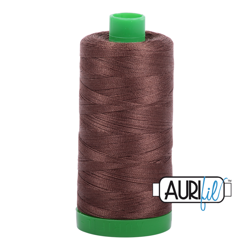 Col. #1285 Medium Bark - Aurifil 40 Weight Col. #1285 Medium Bark - Aurifil 40 Weight