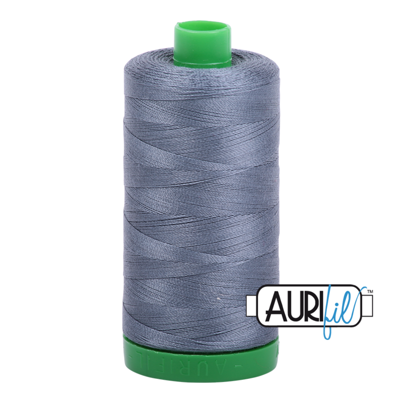 Col. #1246 Dark Grey - Aurifil 40 Weight Col. #1246 Dark Grey - Aurifil 40 Weight