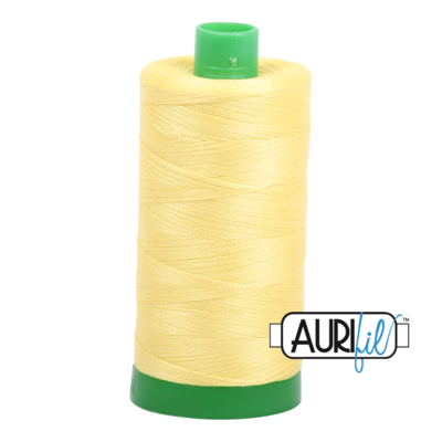 Col. #2115 Lemon - Aurifil 40 Weight