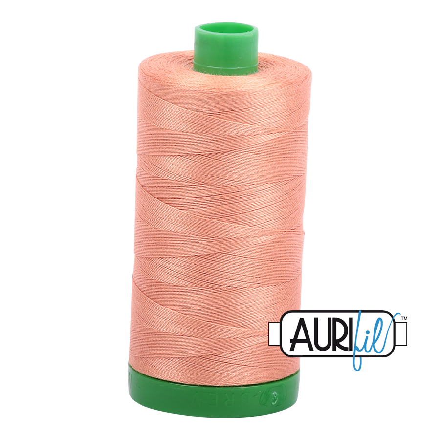 Col. #2215 Peach - Aurifil 40 Weight