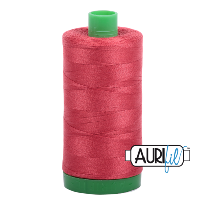 Col. #2230 Red Peony - Aurifil 40 Weight