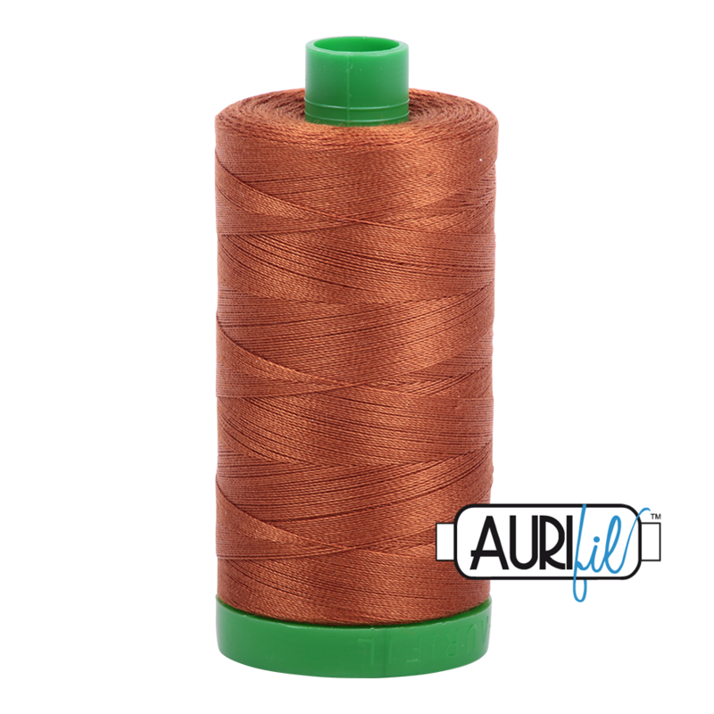 Col. #2155 Cinnamon - Aurifil 40 Weight Col. #2155 Cinnamon - Aurifil 40 Weight