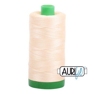 Col. #2123 Butter - Aurifil 40 Weight Col. #2123 Butter - Aurifil 40 Weight