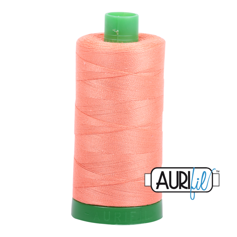 Col. #2220 Light Salmon - Aurifil 40 Weight Col. #2220 Light Salmon - Aurifil 40 Weight
