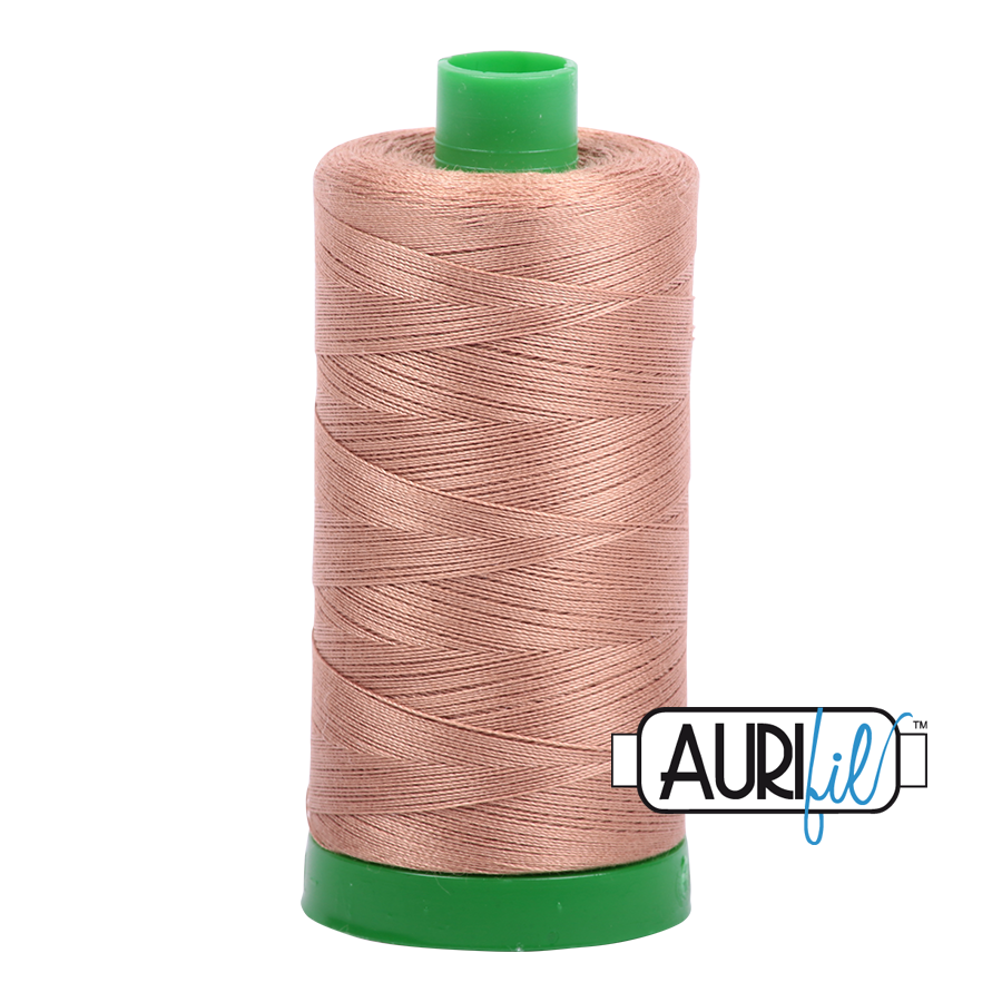 Col. #2340 Cafe' au Lait - Aurifil 40 Weight