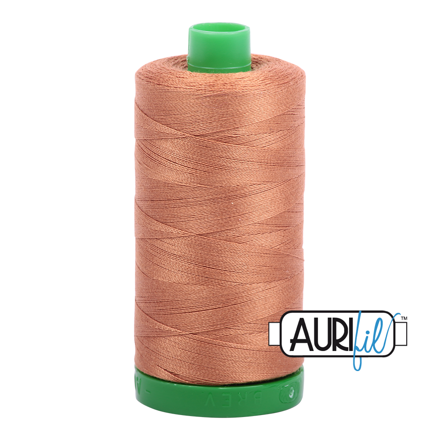 Col. #2330 Light Chestnut - Aurifil 40 Weight
