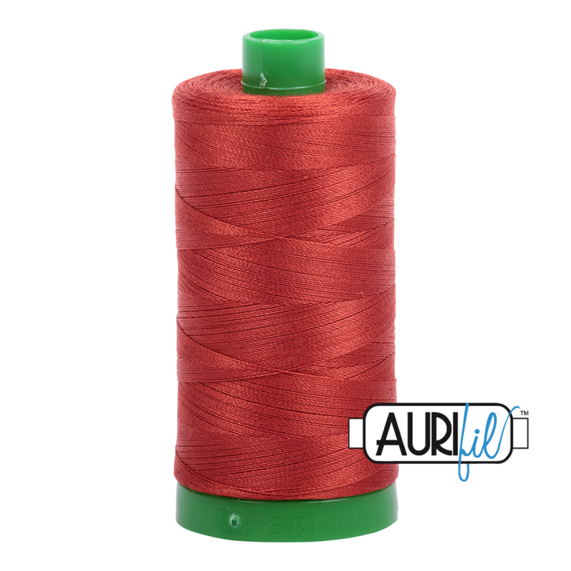 Col. #2395 Pumpkin Spice - Aurifil 40 Weight Col. #2395 Pumpkin Spice - Aurifil 40 Weight