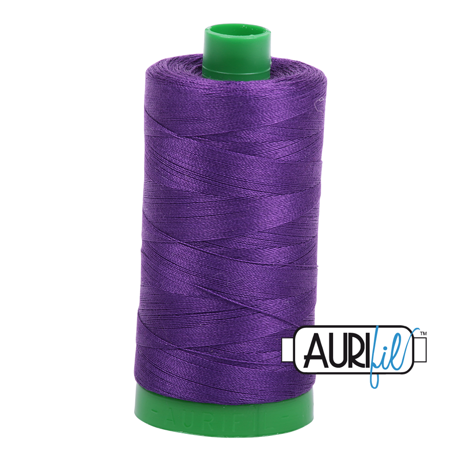 Col. #2545 Medium Purple - Aurifil 40 Weight