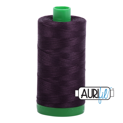 Col. #2570 Aubergine - Aurifil 40 Weight Col. #2570 Aubergine - Aurifil 40 Weight