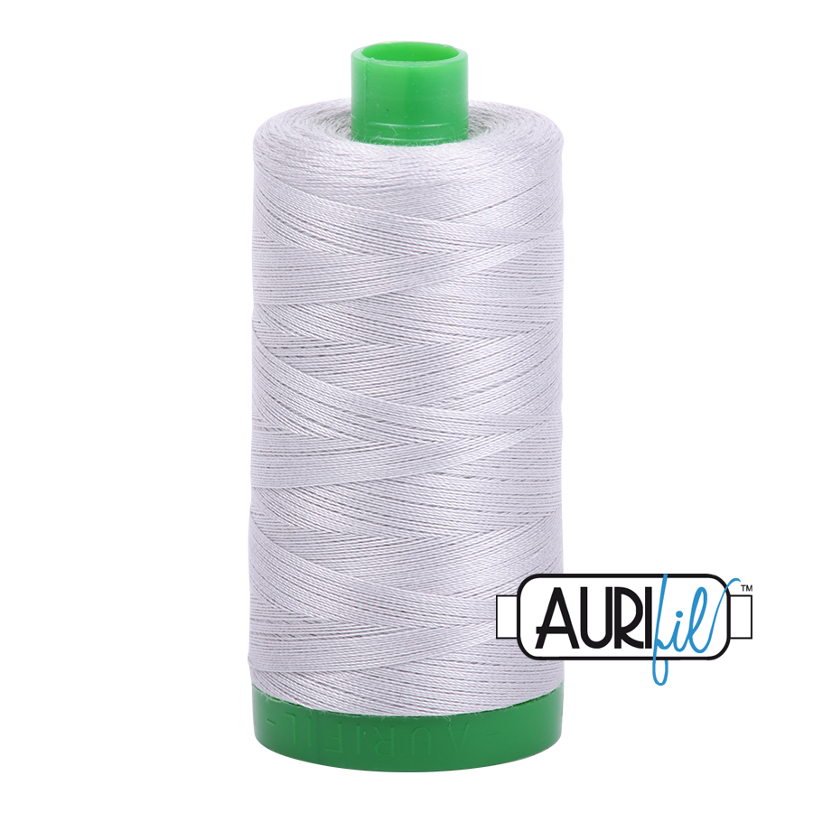 Col. #2615 Aluminum - Aurifil 40 Weight