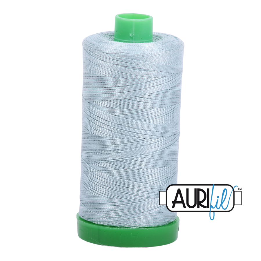 Col. #2847 Bright Grey Blue - Aurifil 40 Weight