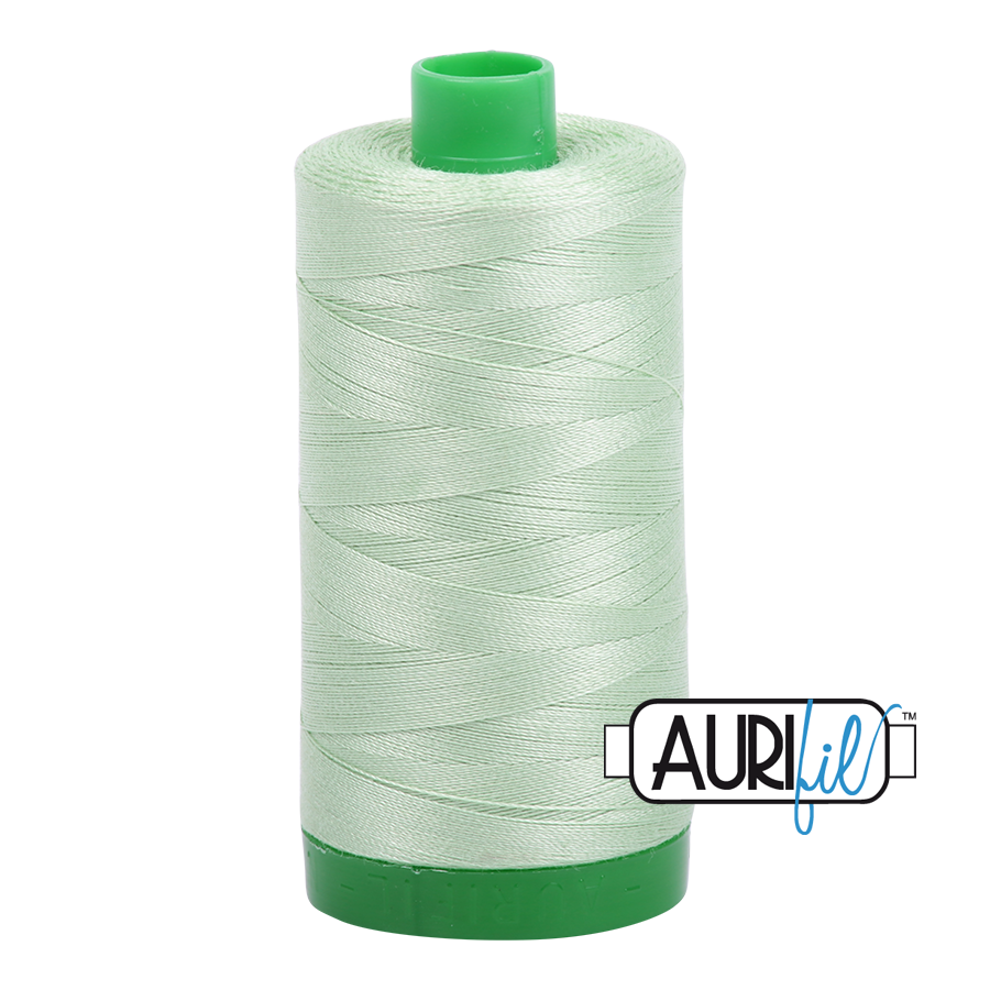 Col. #2880 Pale Green - Aurifil 40 Weight