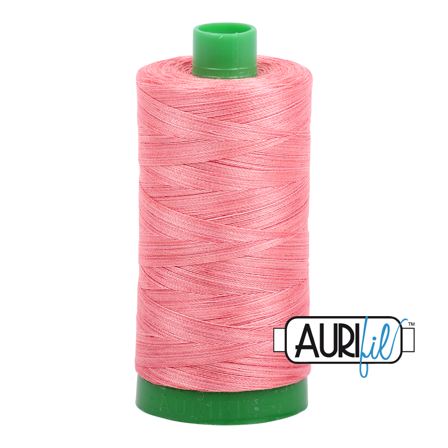 Col. #4250 Flamingo - Aurifil 40 Weight