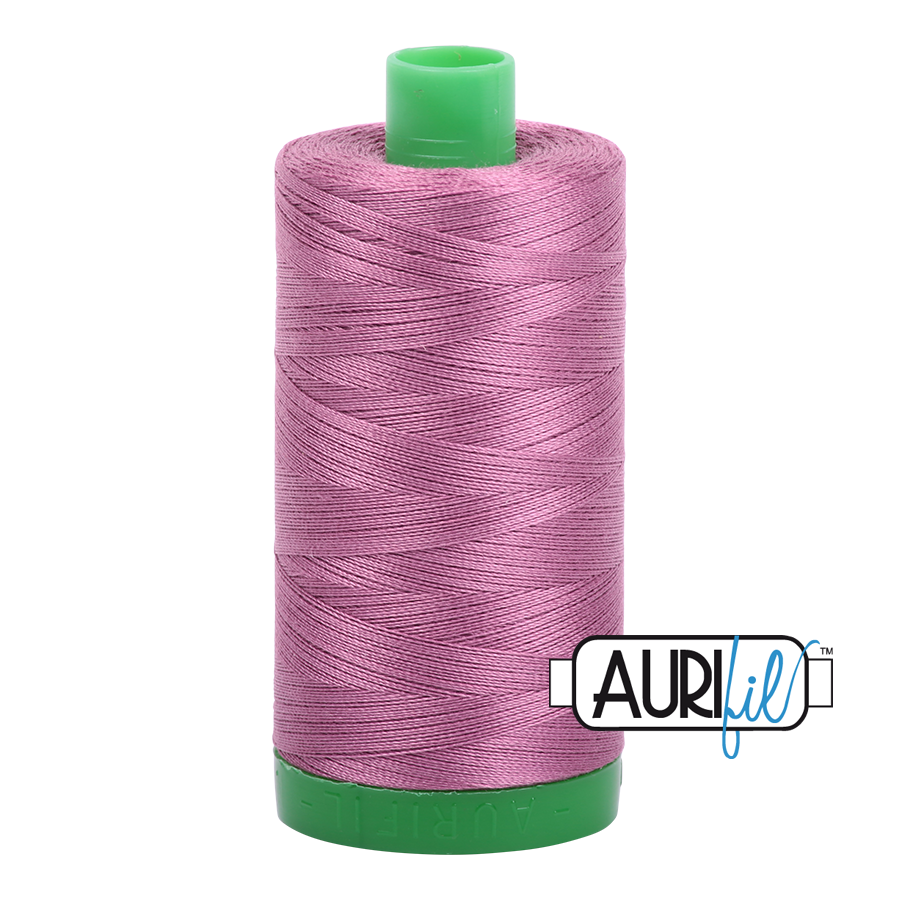 Col. #5003 Wine - Aurifil 40 Weight