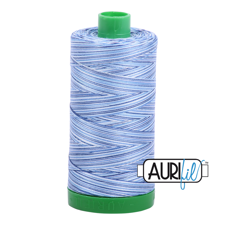 Col. #4655 Storm at Sea - Aurifil 40 Weight