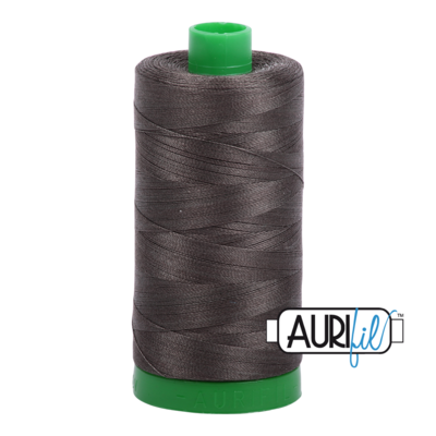 Col. #5013 Asphalt - Aurifil 40 Weight Col. #5013 Asphalt - Aurifil 40 Weight