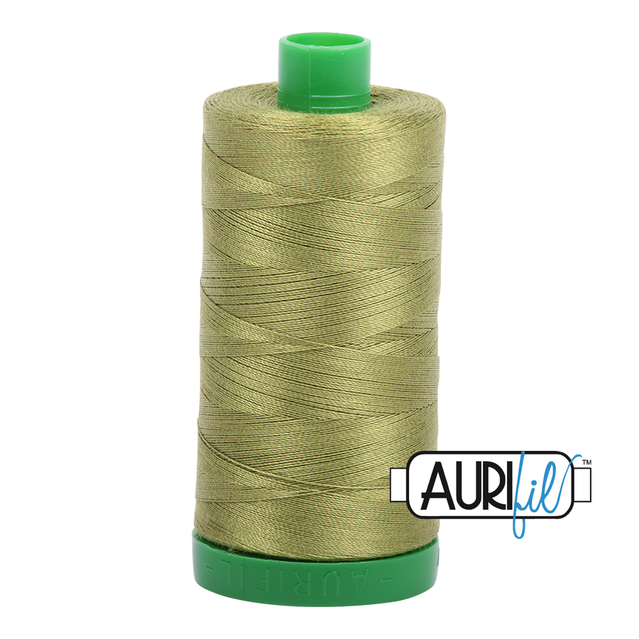 Col. #5016 Olive Green - Aurifil 40 Weight