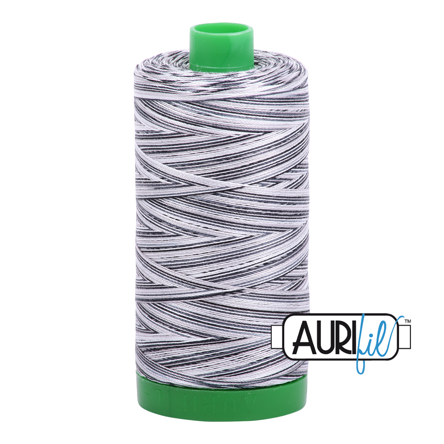 Col. #4652 Licorice Twist - Aurifil 40 Weight