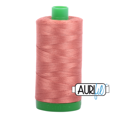 Col. #6728 Cinnabar - Aurifil 40 Weight Col. #6728 Cinnabar - Aurifil 40 Weight