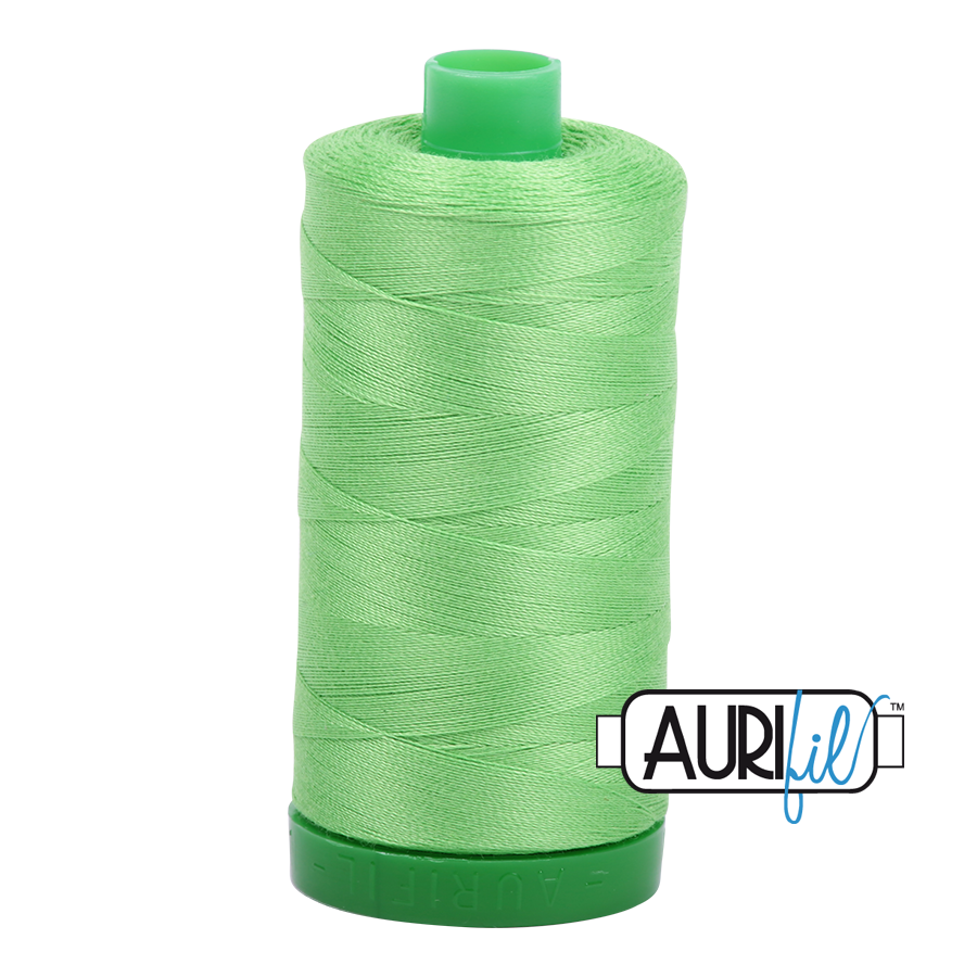 Col. #6737 Shamrock Green - Aurifil 40 Weight