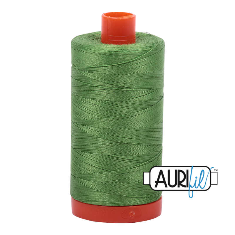 Col. #1114 Grass Green - Aurifil 50 Weight Col. #1114 Grass Green - Aurifil 50 Weight