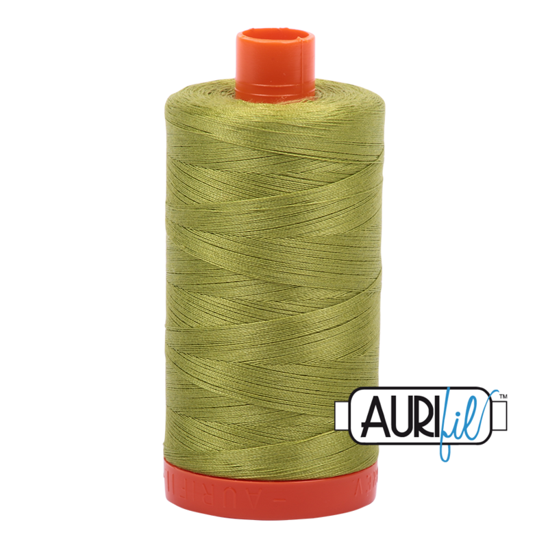 Col. #1147 Light Leaf Green - Aurifil 50 Weight Col. #1147 Light Leaf Green - Aurifil 50 Weight