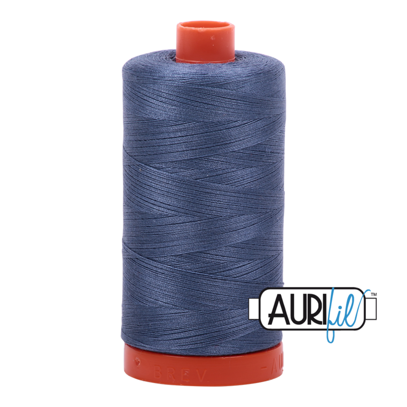 Col. #1248 Dark Grey Blue - Aurifil 50 Weight Col. #1248 Dark Grey Blue - Aurifil 50 Weight
