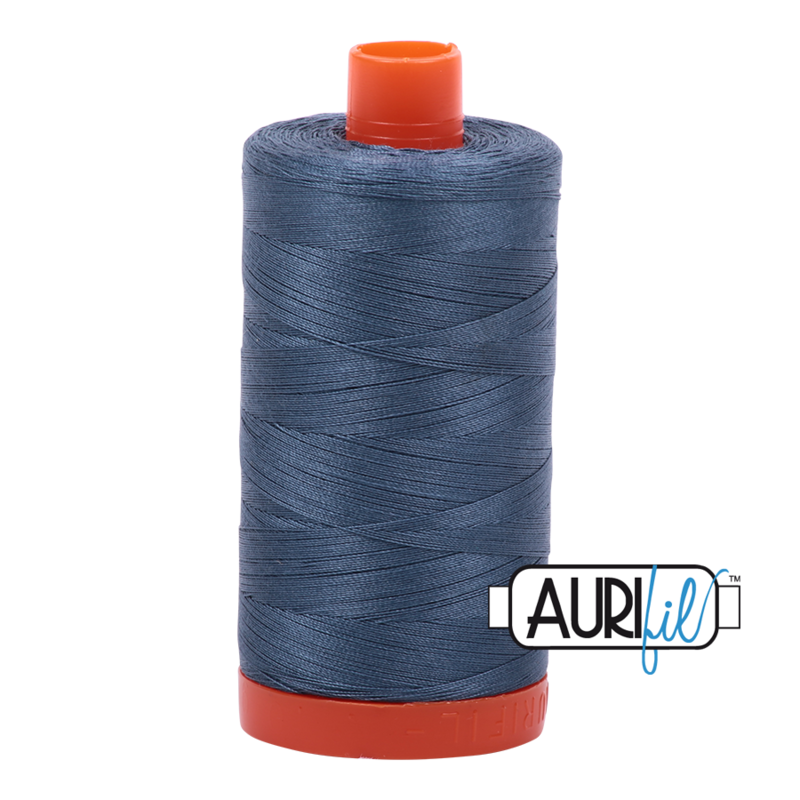 Col. #1310 Medium Blue Grey - Aurifil 50 Weight Col. #1310 Medium Blue Grey - Aurifil 50 Weight