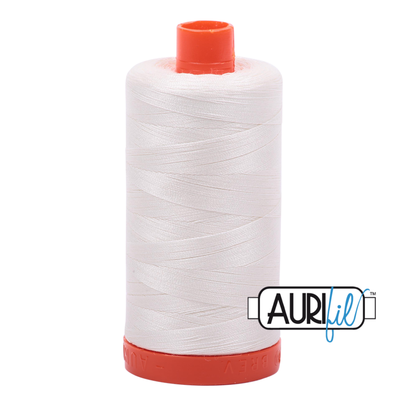 Col. #2026 Chalk - Aurifil 50 Weight Col. #2026 Chalk - Aurifil 50 Weight