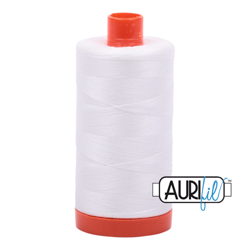 Col. #2021 Natural White - Aurifil 50 Weight Col. #2021 Natural White - Aurifil 50 Weight