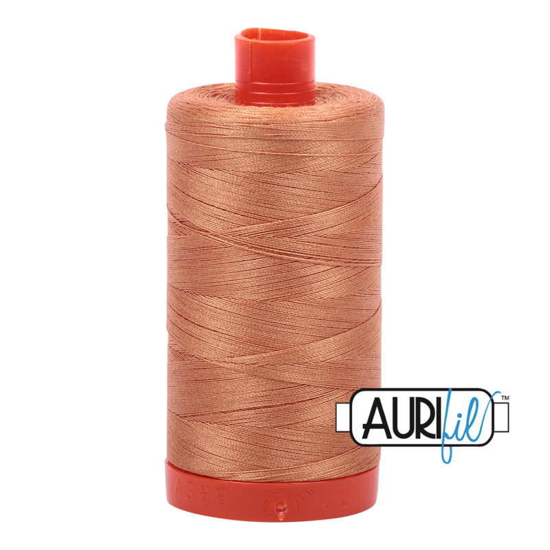 Col. #2210 Caramel - Aurifil 50 Weight Col. #2210 Caramel - Aurifil 50 Weight