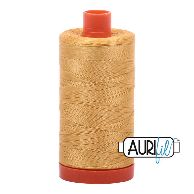 Col. #2134 Spun Gold - Aurifil 50 Weight Col. #2134 Spun Gold - Aurifil 50 Weight