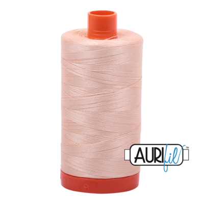 Col. #2205 Apricot - Aurifil 50 Weight Col. #2205 Apricot - Aurifil 50 Weight