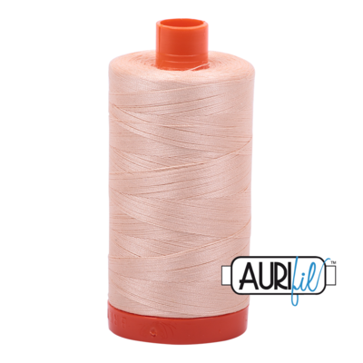 Col. #2205 Apricot - Aurifil 50 Weight