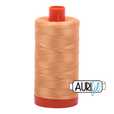 Col. #2214 Golden Honey - Aurifil 50 Weight Col. #2214 Golden Honey - Aurifil 50 Weight