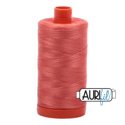 Col. #2225 Salmon - Aurifil 50 Weight Col. #2225 Salmon - Aurifil 50 Weight