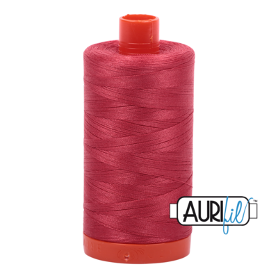 Col. #2230 Red Peony - Aurifil 50 Weight