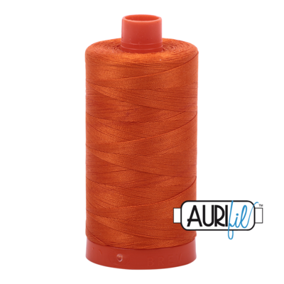 Col. #2235 Orange - Aurifil 50 Weight Col. #2235 Orange - Aurifil 50 Weight