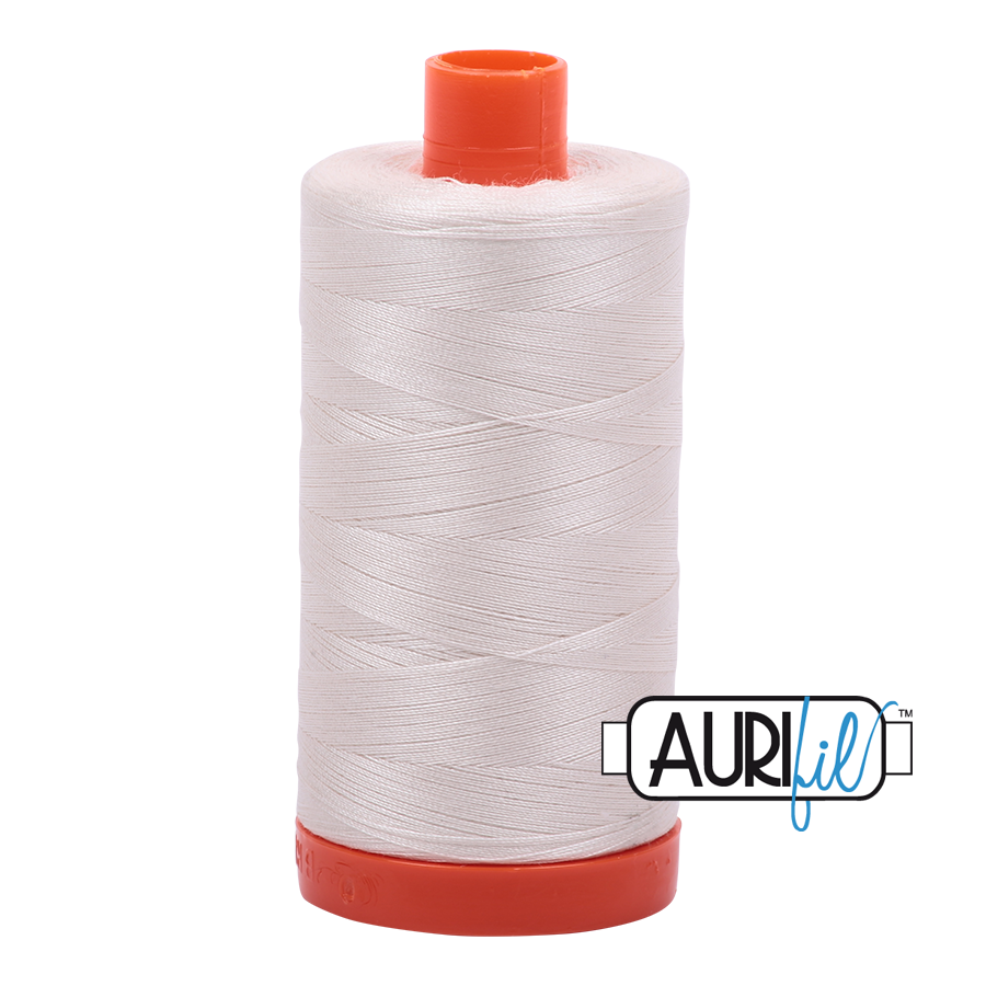 Col. #2311 Muslin - Aurifil 50 Weight, Thread Length: 1300M spool