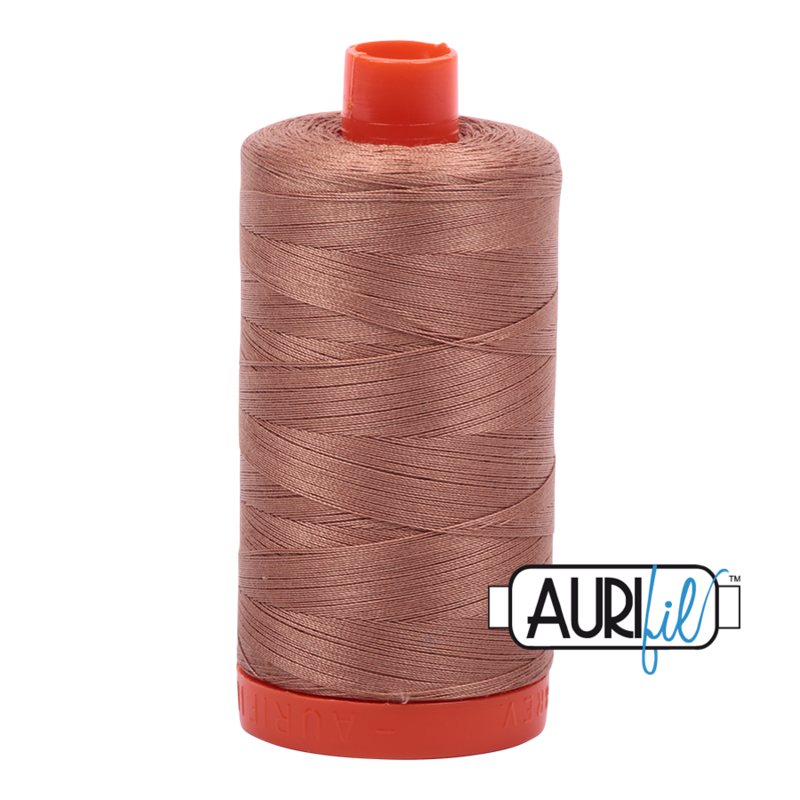 Col. #2340 Cafe' au Lait - Aurifil 50 Weight Col. #2340 Cafe' au Lait - Aurifil 50 Weight