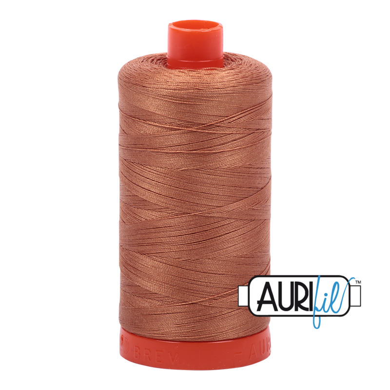 Col. #2330 Light Chestnut - Aurifil 50 Weight Col. #2330 Light Chestnut - Aurifil 50 Weight