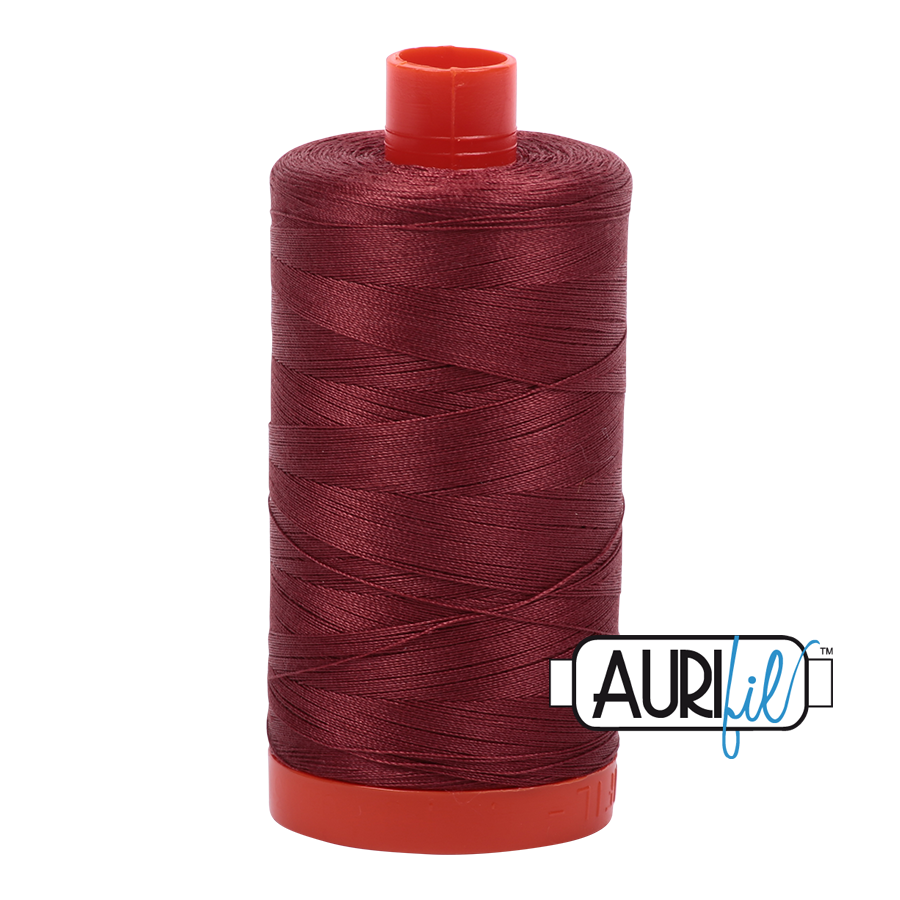 Col. #2345 Raisin - Aurifil 50 Weight, Thread Length: 1300M spool