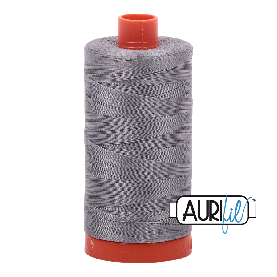 Col. #2625 Arctic Ice - Aurifil 50 Weight, Thread Length: 1300M spool
