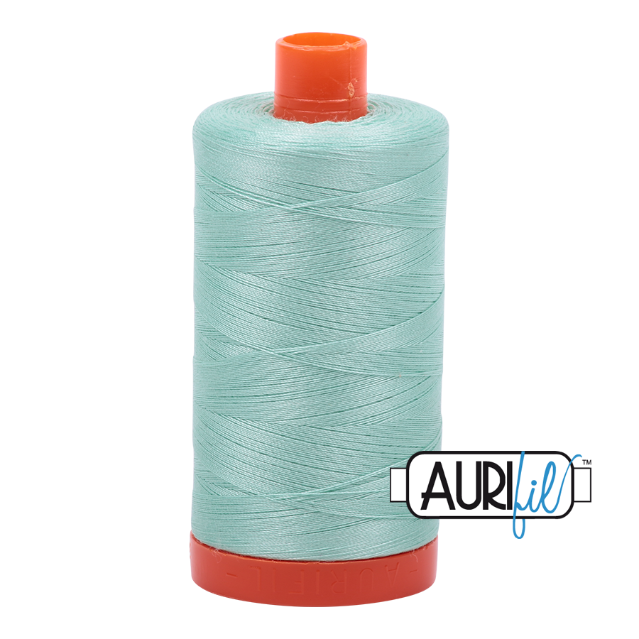 Col. #2830 Mint - Aurifil 50 Weight, Thread Length: 1300M spool